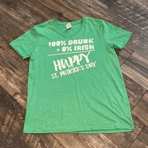 St. Patricks day Tshirt size M